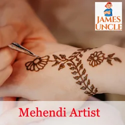 Mehendi artist Miss. Rinku Mondal in Aswini Nagar